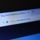 WordPress website in the address bar of a browser.