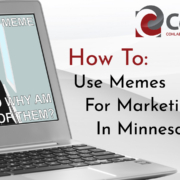 Title card, showing cartoon of Logan's face made into a meme on a laptop, next to title and Cohlab logo