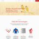 Custom Trustdyx website design for Poly-Cell Technologies home page in Bagley, MN