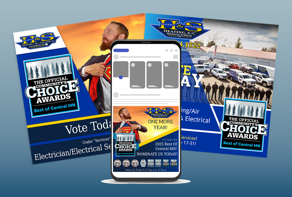 H&S Heating + AC + Electrical Two ads for H&S Heating & Electric