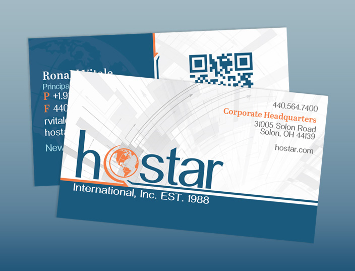 Hostar International, Inc. Hostar International, Inc. business cards designed by Blue Ox