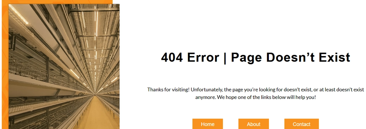 404 Error Page for LumenPros